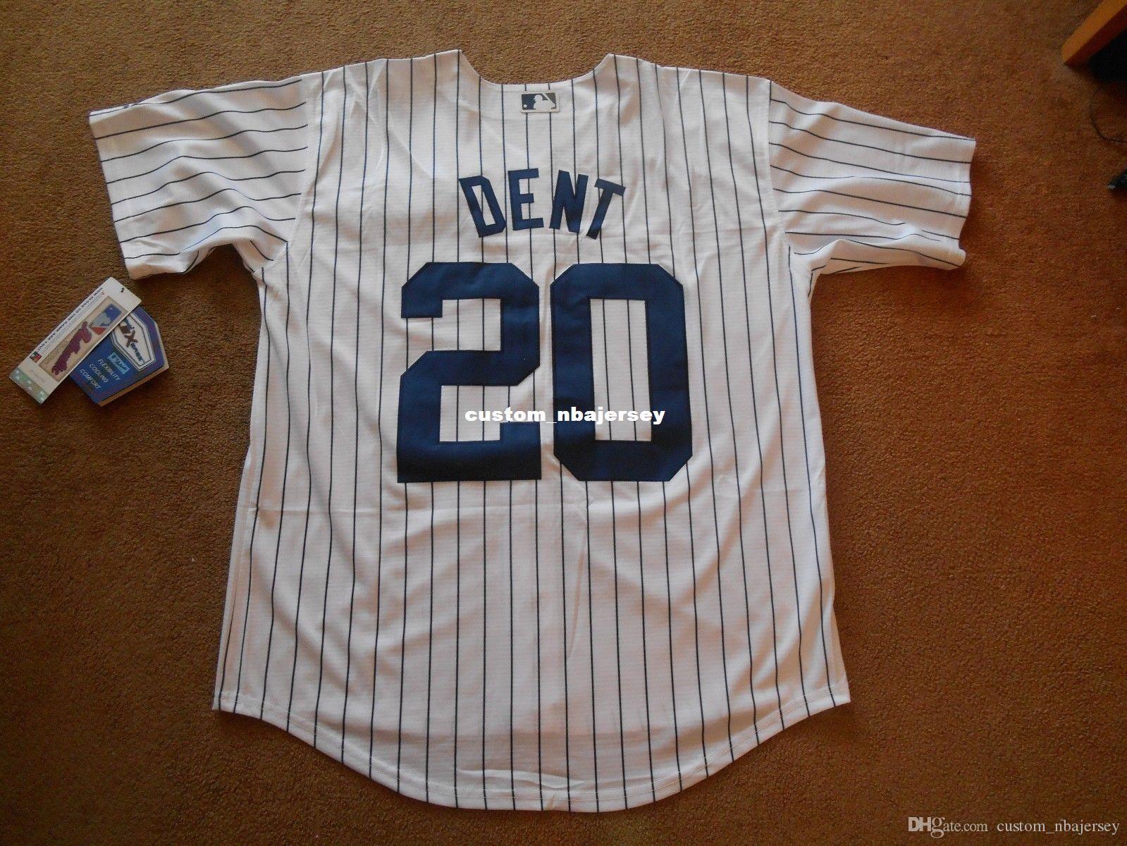 Cheap custom Bucky Dent #20 White Pin-Stripe Baseball Jersey Stitched Customize any name number MEN WOMEN YOUTH Jerseys, Black;blue
Cheap custom Bucky Dent #20 White Pin-Stripe Baseball Jersey Stitched Customize any name number MEN WOMEN YOUTH Jerseys, Black;blue
