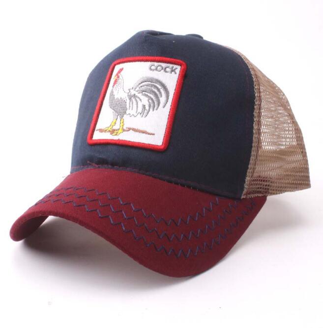 Baseball Caps animal Embroidery Hip Hop Hats Men Snapback Breathable Mesh Bones Fashion Streetwear Trucker Cap Women, Blue;gray
Baseball Caps animal Embroidery Hip Hop Hats Men Snapback Breathable Mesh Bones Fashion Streetwear Trucker Cap Women, Blue;gray