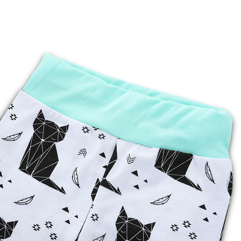 Baby Girls Boys Clothes Sets Spring Autumn Fashion Child Outfits 3Pcs Long Sleeve Top+Hat+Cat Trouser Suit With Geometric Alphabet Print Kids Clothing