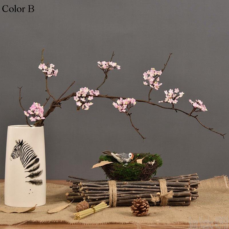 Decorative Flowers & Wreaths Cherry Blossoms Tree Branch Artificial Silk Sakura Rattan Kudo For Fall Home Decoration Table Decor Fake Flower
Decorative Flowers & Wreaths Cherry Blossoms Tree Branch Artificial Silk Sakura Rattan Kudo For Fall Home Decoration Table Decor Fake Flower