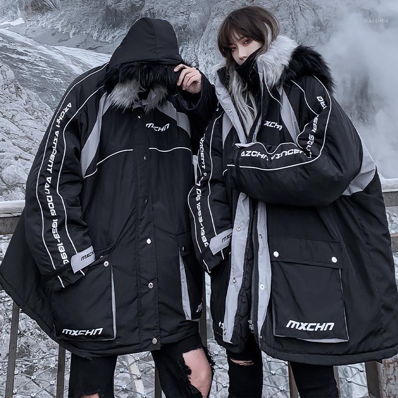 Men's Down & Parkas Men X-Long Winter Jacket Coat Hooded Cotton Liner Parka, Black
Men's Down & Parkas Men X-Long Winter Jacket Coat Hooded Cotton Liner Parka, Black