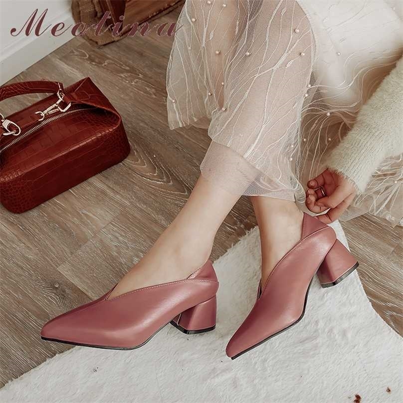 Meotina High Heel Pumps Fashion Square Mules Shoes Pointed Toe Office Ladies Spring Large Size 33- 211029, Black
Meotina High Heel Pumps Fashion Square Mules Shoes Pointed Toe Office Ladies Spring Large Size 33- 211029, Black