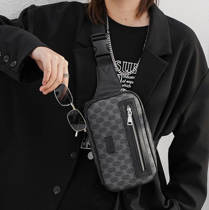 Factory wholesale men bag outdoor sports and leisure printing messenger handbag street trend plaid shoulder bags simple wild striped purse от DHgate WW