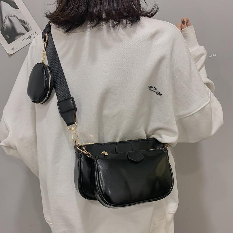Women's Small PU Leather Bag Crossbody Bags 2021 Fashion Three-in-one Bag Women's Leather Luxury Shoulder Package Female Wallet, Green shoulder bag
Women's Small PU Leather Bag Crossbody Bags 2021 Fashion Three-in-one Bag Women's Leather Luxury Shoulder Package Female Wallet, Green shoulder bag
