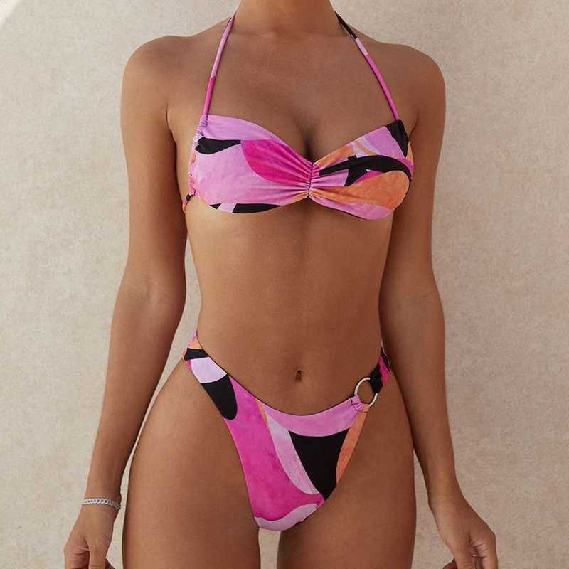 Women' Swimwear Pink Swimsuit Push Up Bikini Women Designer Strappy Bathing Suit Wholesale 2022 2 Piece Set
Women' Swimwear Pink Swimsuit Push Up Bikini Women Designer Strappy Bathing Suit Wholesale 2022 2 Piece Set
