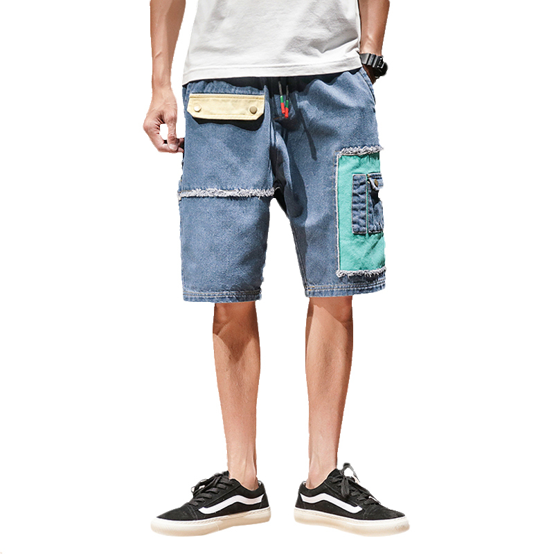 New 2021 Summer Shredded Men's Breeches Multi-pocket Hip Hop Short Male Streetwear Cargo Shorts Vrr5, Red.
New 2021 Summer Shredded Men's Breeches Multi-pocket Hip Hop Short Male Streetwear Cargo Shorts Vrr5, Red.