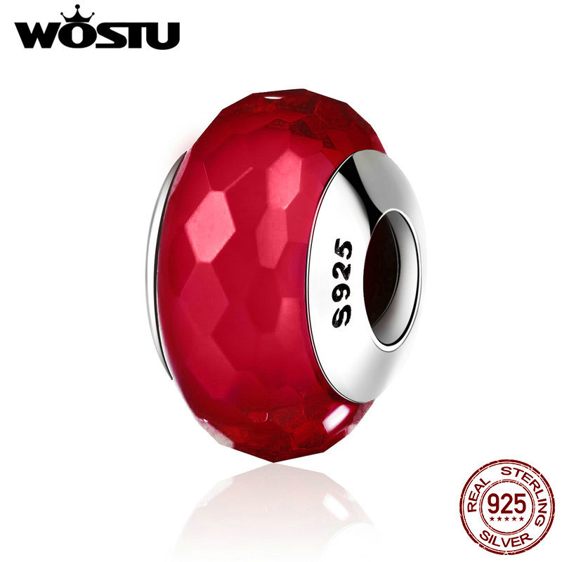 WOSTU New Arrival Real 925 Sterling Silver Elegant Red Murano Glass Beads Fit Original WST Bracelet DIY Jewelry CQZ036 Q0531
WOSTU New Arrival Real 925 Sterling Silver Elegant Red Murano Glass Beads Fit Original WST Bracelet DIY Jewelry CQZ036 Q0531