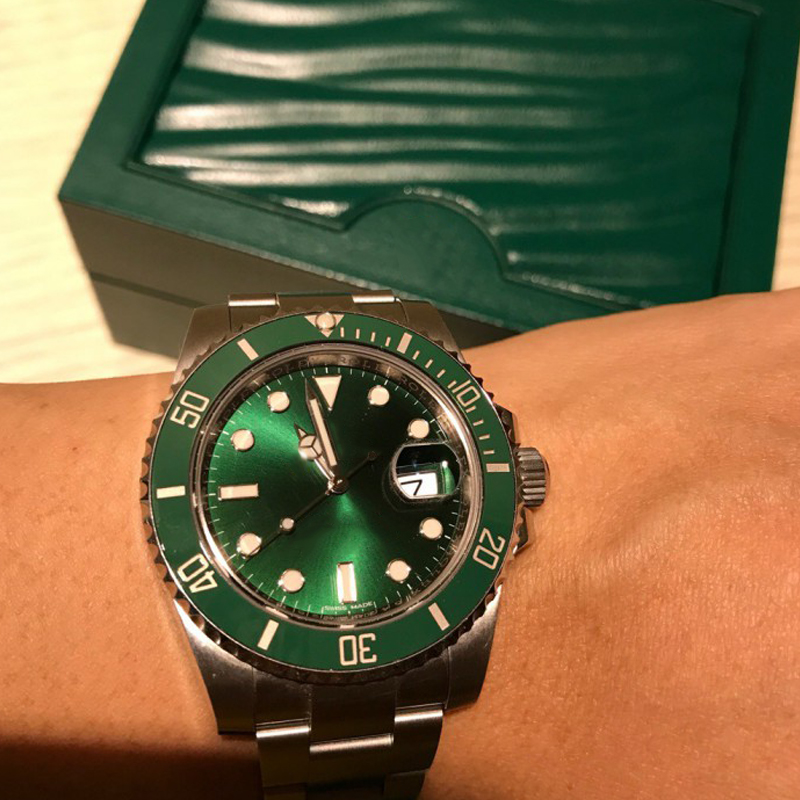 40mm Mens Automatic 116610 Black Watches original Clasp Ceramic Bezel Stainless Steel Sub item, Customized
40mm Mens Automatic 116610 Black Watches original Clasp Ceramic Bezel Stainless Steel Sub item, Customized