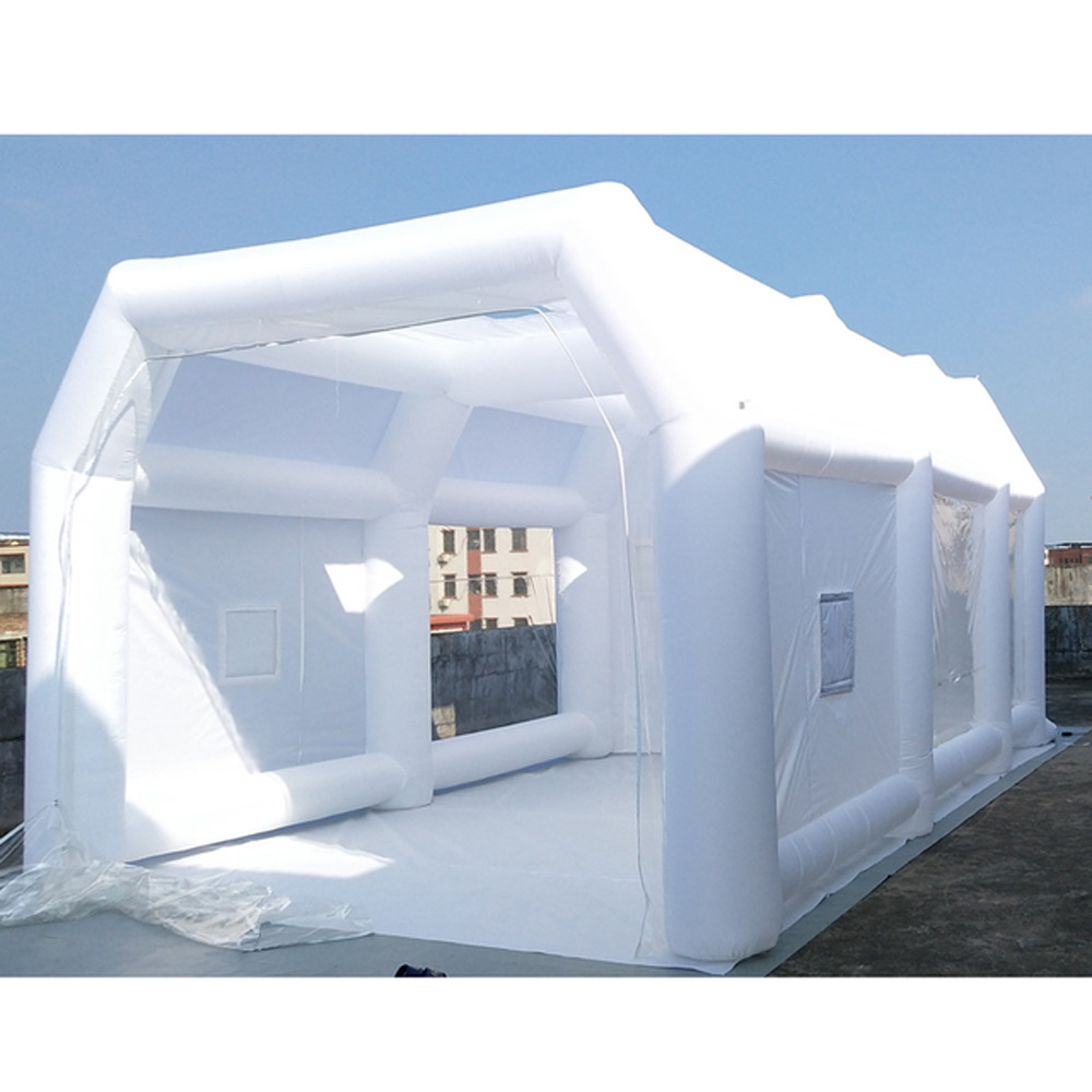 Automobile inflatable car workstation spray paint booth tan painting booths for cars