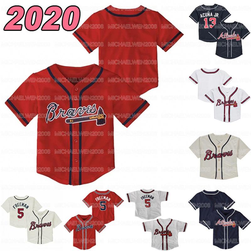 13 Ronald Acuna Jr. Infant Toddler Baby Ozzie Albies Austin Riley Freddie Freeman Dansby Swanson Jerseys Joyce Markakis Foltynewicz, Cream
13 Ronald Acuna Jr. Infant Toddler Baby Ozzie Albies Austin Riley Freddie Freeman Dansby Swanson Jerseys Joyce Markakis Foltynewicz, Cream