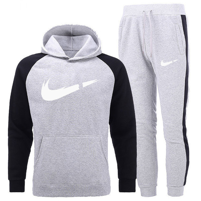 New 2021 Casual Tracksuit Men Sets Hoodies+Pants Two Piece Sets print Hooded Sweatshirt Outfit Sportswear Male Suit Clothing S-XXL, Gray
New 2021 Casual Tracksuit Men Sets Hoodies+Pants Two Piece Sets print Hooded Sweatshirt Outfit Sportswear Male Suit Clothing S-XXL, Gray