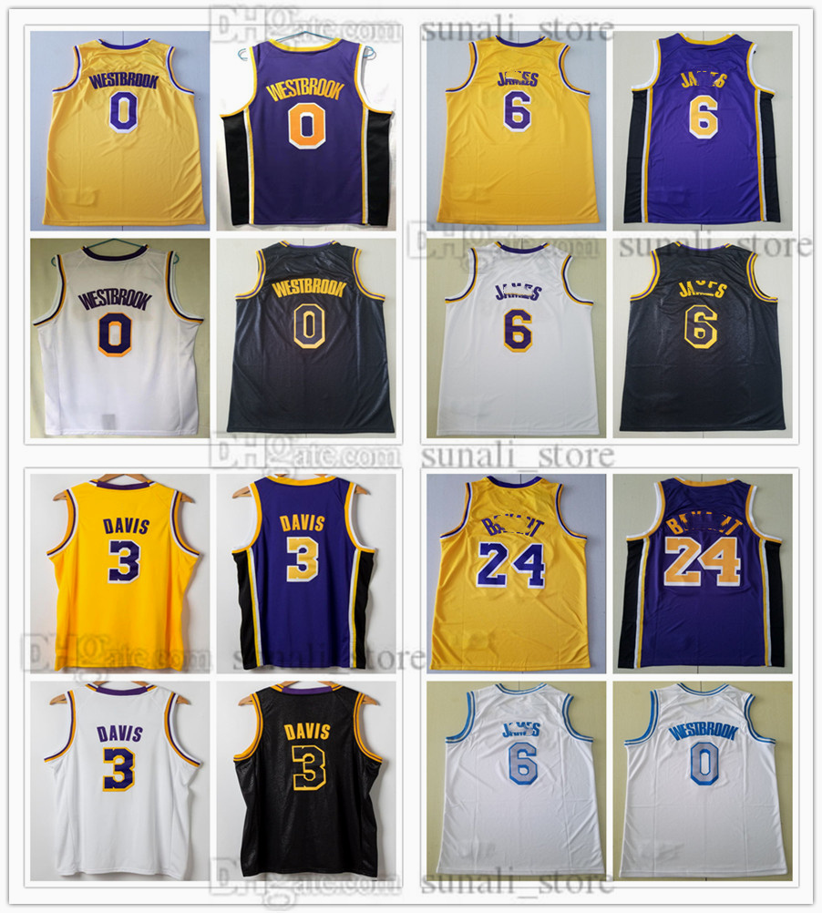 2021 Trade Russell 0 Westbrook Stitched Basketball Jerseys LeBron 3 Davis Anthony 6 James City White Black Purple Yellow Blue Color Top Quality Fast Send
2021 Trade Russell 0 Westbrook Stitched Basketball Jerseys LeBron 3 Davis Anthony 6 James City White Black Purple Yellow Blue Color Top Quality Fast Send