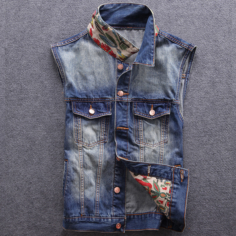 2021 New Japanese Style Fashion Blue Color India Totem Embroidery Denim Vest Men Patch Collar Sleeveless Hip Hop Jacket Hombre 1uh9
2021 New Japanese Style Fashion Blue Color India Totem Embroidery Denim Vest Men Patch Collar Sleeveless Hip Hop Jacket Hombre 1uh9