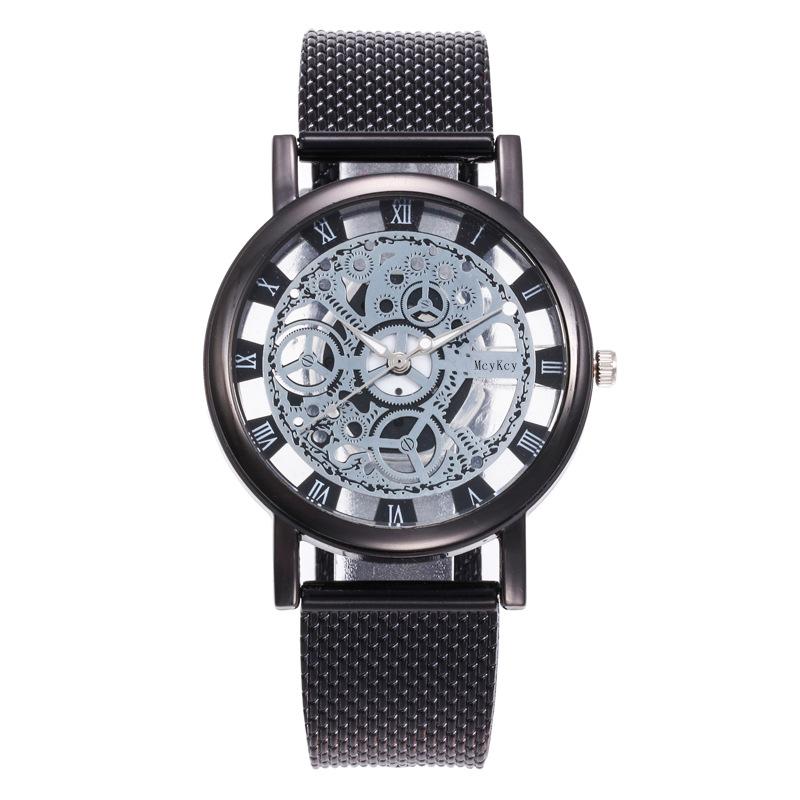 Wristwatches Fashion Men Watches Hollow Transparent Dial Quartz Watch For Women Trend Dress Luxury Female Wristwatch Male Clock, Gold
Wristwatches Fashion Men Watches Hollow Transparent Dial Quartz Watch For Women Trend Dress Luxury Female Wristwatch Male Clock, Gold