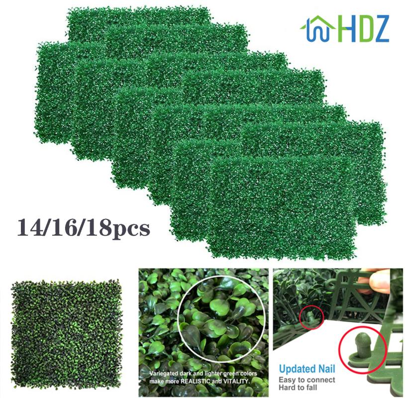 WHDZ 14/16/18 pcs Artificial Boxwood Panels UV Protection High Density Backdrop Hedge for Both Outdoor or Indoor Decoration, 14 pcs
WHDZ 14/16/18 pcs Artificial Boxwood Panels UV Protection High Density Backdrop Hedge for Both Outdoor or Indoor Decoration, 14 pcs