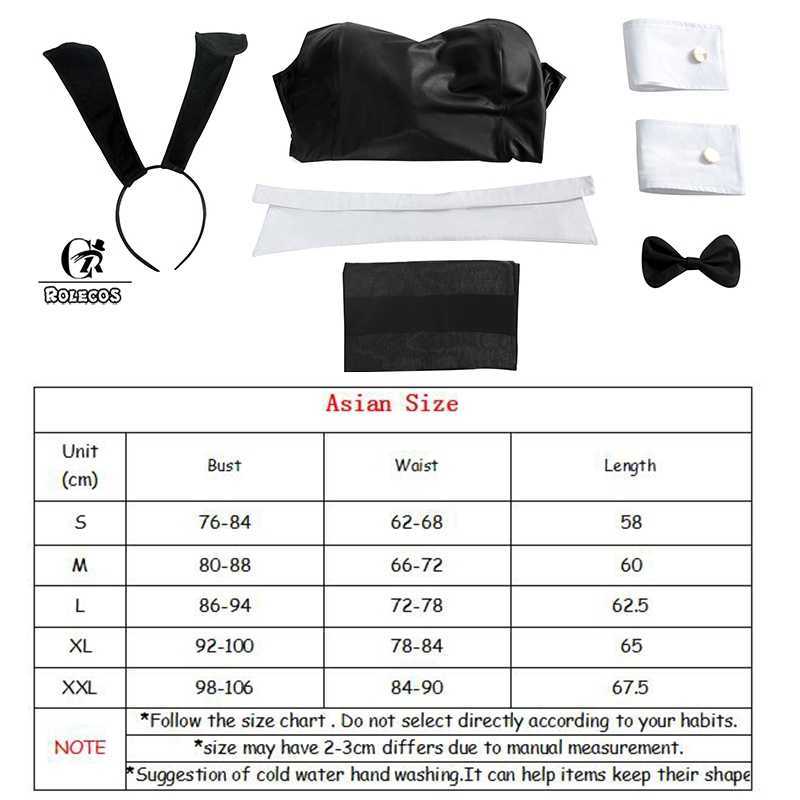 ROLECOS Seishun Buta Yarou wa Bunny Girl Senpai no Yume wo Minai Cosplay Costume Mai Sakurajima Sexy Women Jumpsuit Cos Y0913