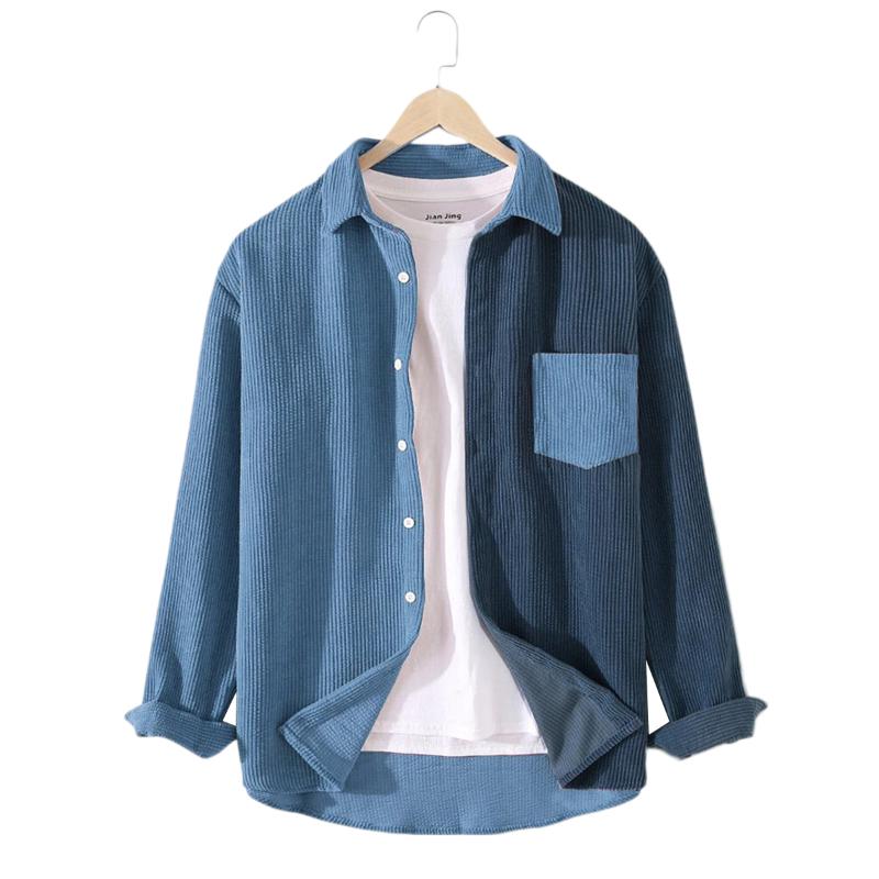 2021 New Autumn Men' Flannel Color Block Shirts Casual Lapel Long Sleeve Buttons Shirts Tops with Pocket Fashion Thin Coat, Blue
2021 New Autumn Men' Flannel Color Block Shirts Casual Lapel Long Sleeve Buttons Shirts Tops with Pocket Fashion Thin Coat, Blue