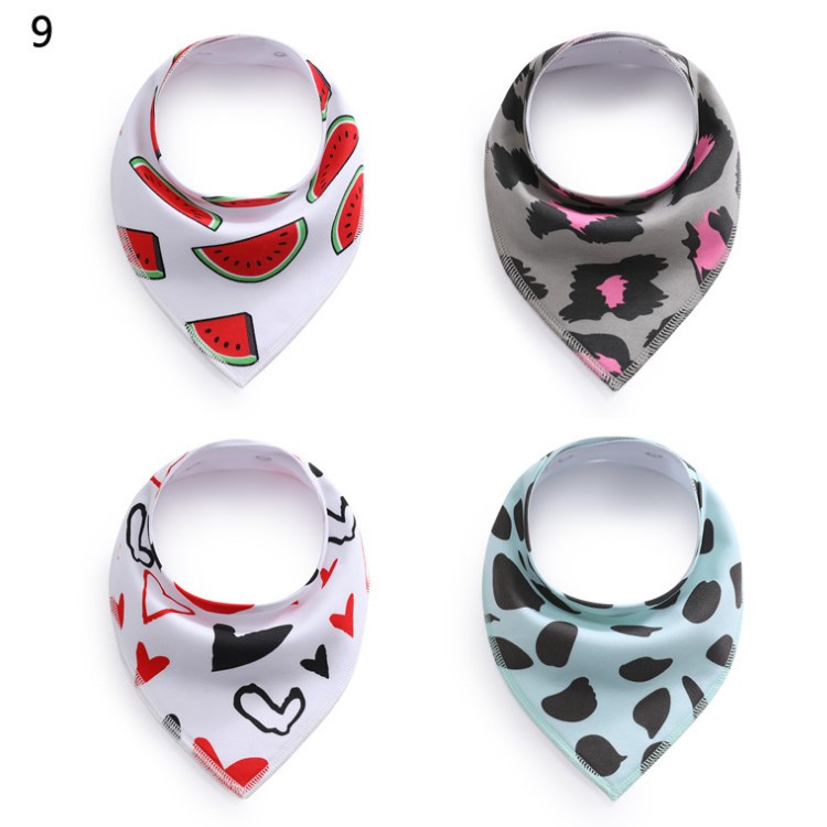 Wholesale Cotton Baby Bibs Soft and Absorbent for Boys & Girls Baby Bandana Drool Bibs Maternal and Child Supplies