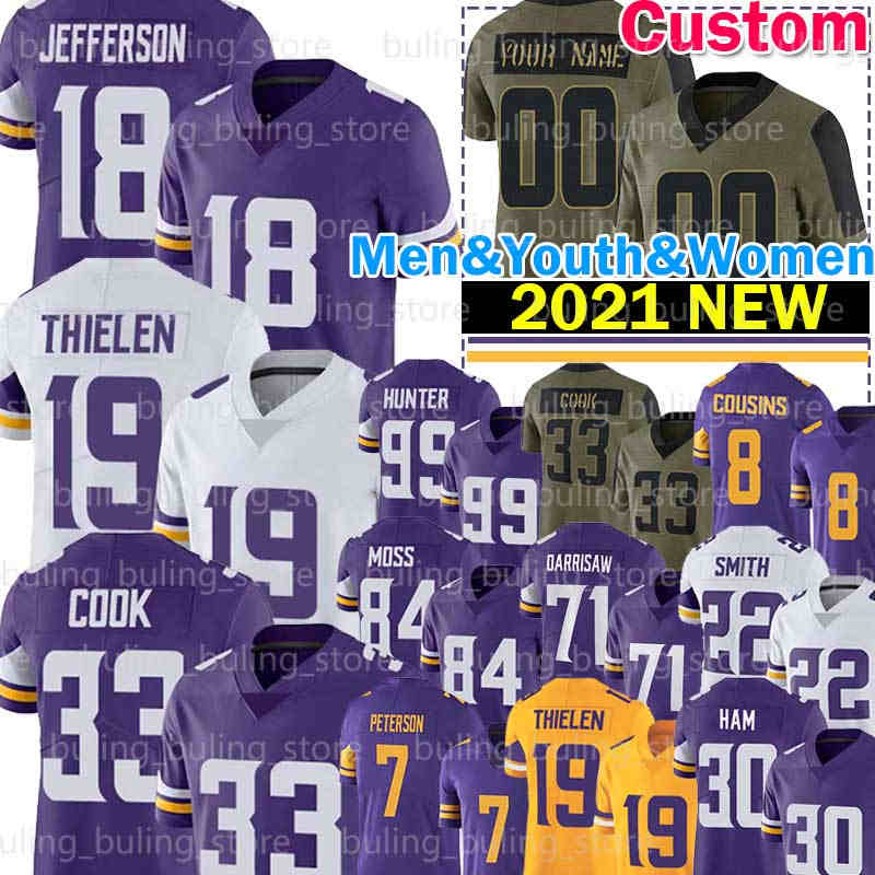 18 Justin Jefferson Jersey 33 Dalvin Cook Football 19 Adam Thielen Harrison Smith Vikings' Patrick Peterson Kirk Cousins Minnesotas Danielle Hunter 30 C.J. Ham 99, Men jersey(w j r)
18 Justin Jefferson Jersey 33 Dalvin Cook Football 19 Adam Thielen Harrison Smith Vikings' Patrick Peterson Kirk Cousins Minnesotas Danielle Hunter 30 C.J. Ham 99, Men jersey(w j r)