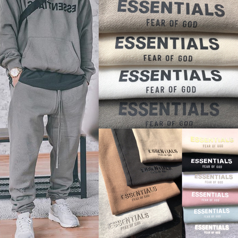 Fear of God Sweatpants Fog Essentials Sweat Mens Casual Long Fleeced Pants Trousers Men Women Hip Hop Skateboard Streetwear, 20ss apricot
Fear of God Sweatpants Fog Essentials Sweat Mens Casual Long Fleeced Pants Trousers Men Women Hip Hop Skateboard Streetwear, 20ss apricot