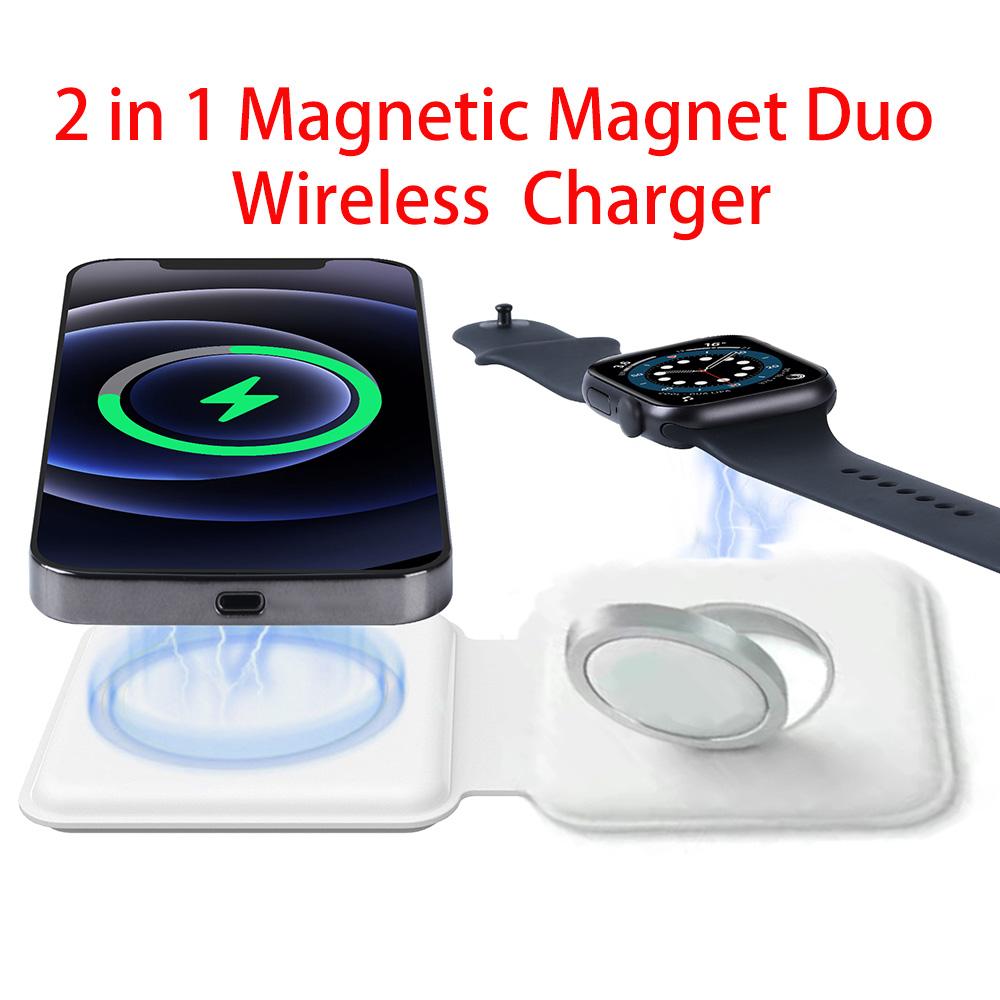 2 IN 1 Wireless Charger for Magnetic Duo Charger QC 3.0 PD Charging Standard for Samsung for Watch Phone 12 Pro Fast Charging .
2 IN 1 Wireless Charger for Magnetic Duo Charger QC 3.0 PD Charging Standard for Samsung for Watch Phone 12 Pro Fast Charging .
