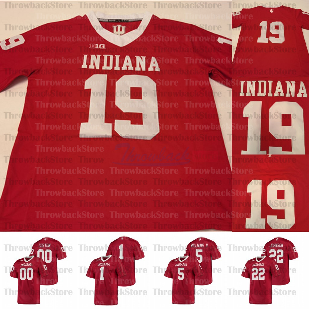 Custom Indiana Hoosiers Jerseys #8 Stevie Scott III #5 Dexter Williams II College Football Jersey Red, 00 custom
Custom Indiana Hoosiers Jerseys #8 Stevie Scott III #5 Dexter Williams II College Football Jersey Red, 00 custom