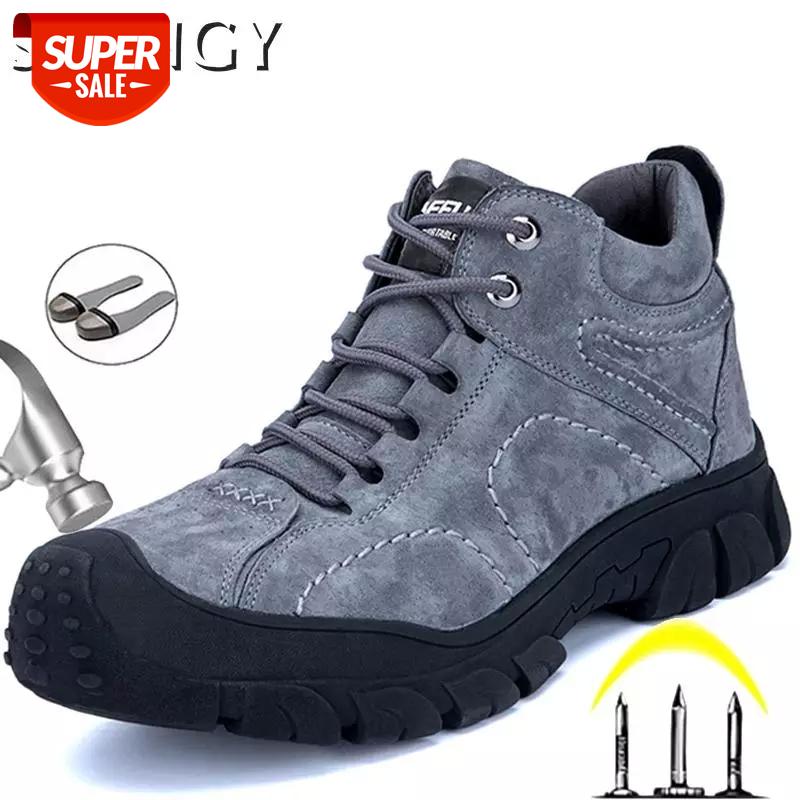 New Work Men Safety Shoes Male Steel Toe Indestructible Flock Sewing Men's Shoes Lace-Up Warm Outdoor Boots for Males #fk0g
New Work Men Safety Shoes Male Steel Toe Indestructible Flock Sewing Men's Shoes Lace-Up Warm Outdoor Boots for Males #fk0g