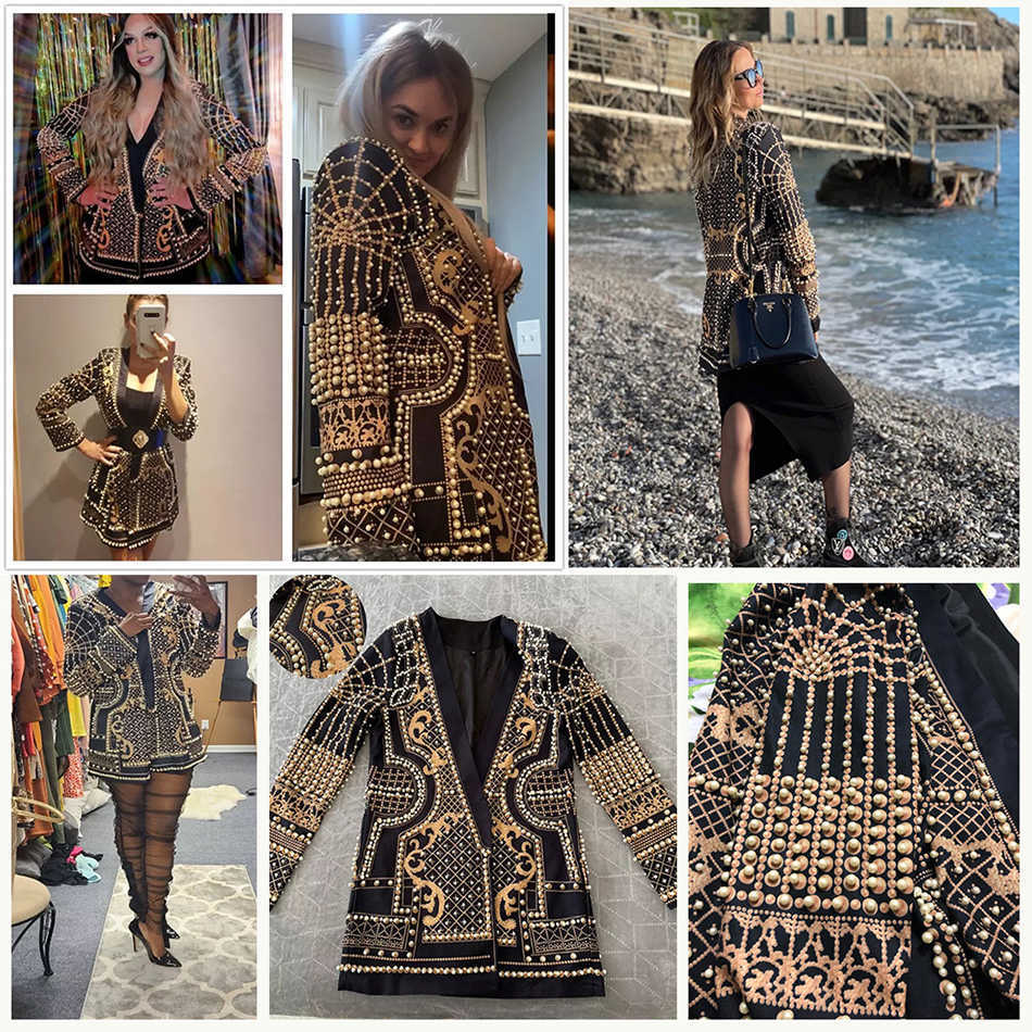 Women's Fashion Coat Long Sleeve V-neck Retro Black Summer Thin Chic Slim 210525