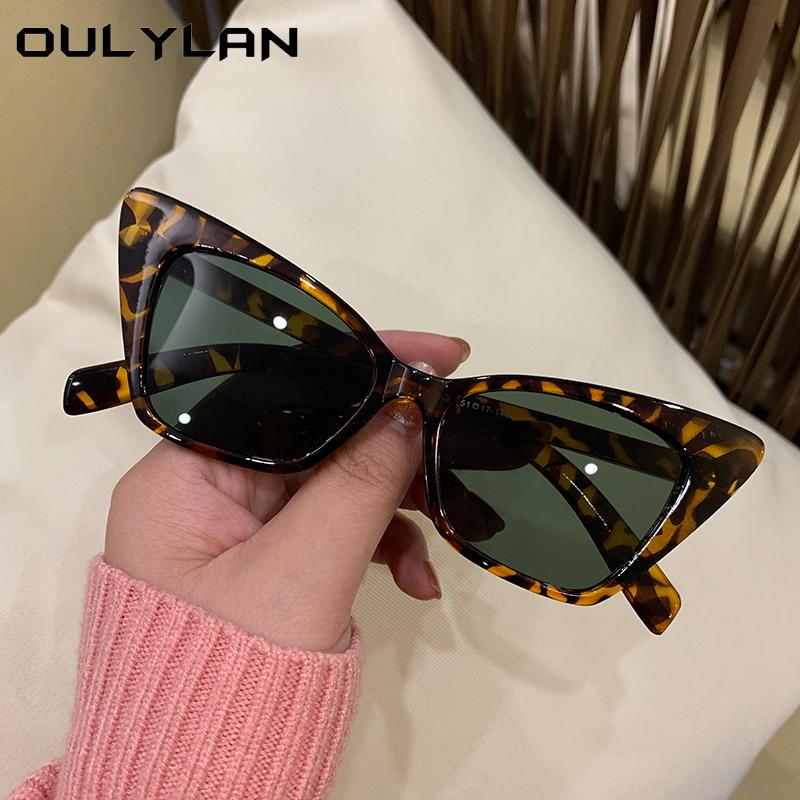 Sunglasses Oulylan Fashion Cat Eye Women Men Vintage Shades Eyewear Trend Small Sun Glasses UV400
Sunglasses Oulylan Fashion Cat Eye Women Men Vintage Shades Eyewear Trend Small Sun Glasses UV400