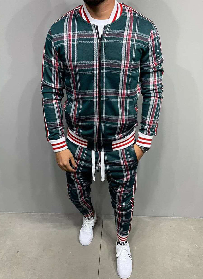 2021 New Autumn/winter Cardigan Check Jacket Sport Fashion Versatile Men's Casual Wear Suit Q6aa, Red
2021 New Autumn/winter Cardigan Check Jacket Sport Fashion Versatile Men's Casual Wear Suit Q6aa, Red