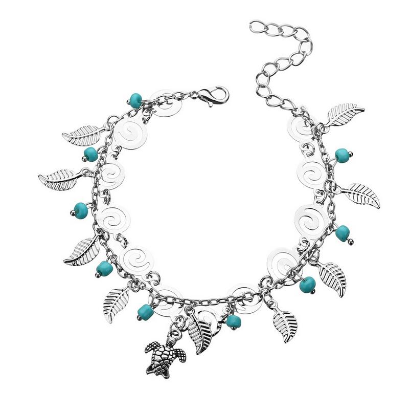 Bohemian Multiple Layers Flower Pendant Anklet Bracelet For Women Charms Vintage Ethnic Gold Color Chain Beach Jewelry
Bohemian Multiple Layers Flower Pendant Anklet Bracelet For Women Charms Vintage Ethnic Gold Color Chain Beach Jewelry