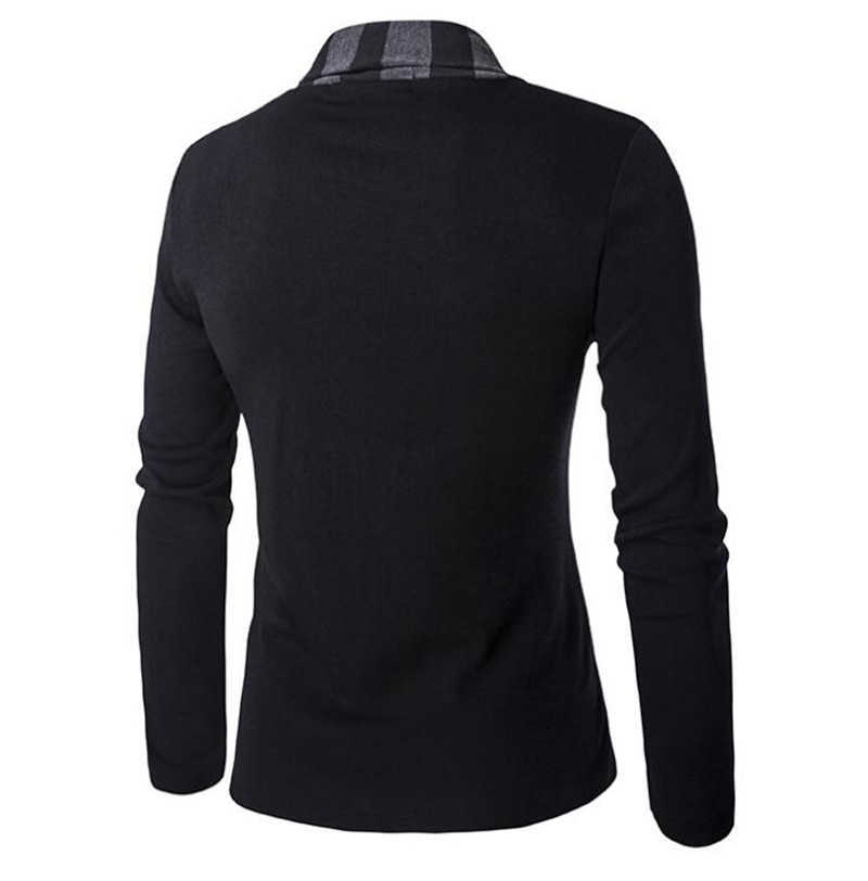 Covrlge Mens Sweaters Long Sleeve Cardigan Male Pull Style Clothings Fashion Casual Men Knitwear Sweater Coats MZL047 211008