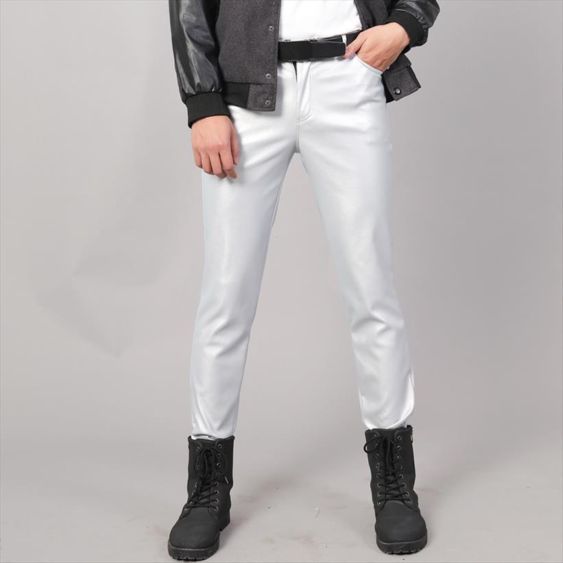 pu leather solid color women pant faux zipper slim fit elastic trousers, Black
pu leather solid color women pant faux zipper slim fit elastic trousers, Black