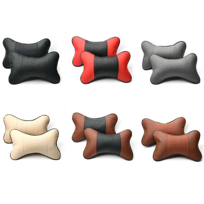 Seat Cushions 2 Pieces 6 Types Car Leather Pillows Back Memory Cotton Headrest Neck Cushion Pillow
Seat Cushions 2 Pieces 6 Types Car Leather Pillows Back Memory Cotton Headrest Neck Cushion Pillow