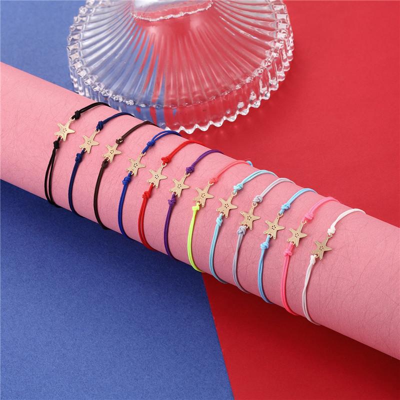 Charm Bracelets YIZIZAI Ins Boho Cute Starfish Bracelet For Man And Woman Charms Braided Rope Handmade Anklet Beach Jewelry Gifts
Charm Bracelets YIZIZAI Ins Boho Cute Starfish Bracelet For Man And Woman Charms Braided Rope Handmade Anklet Beach Jewelry Gifts