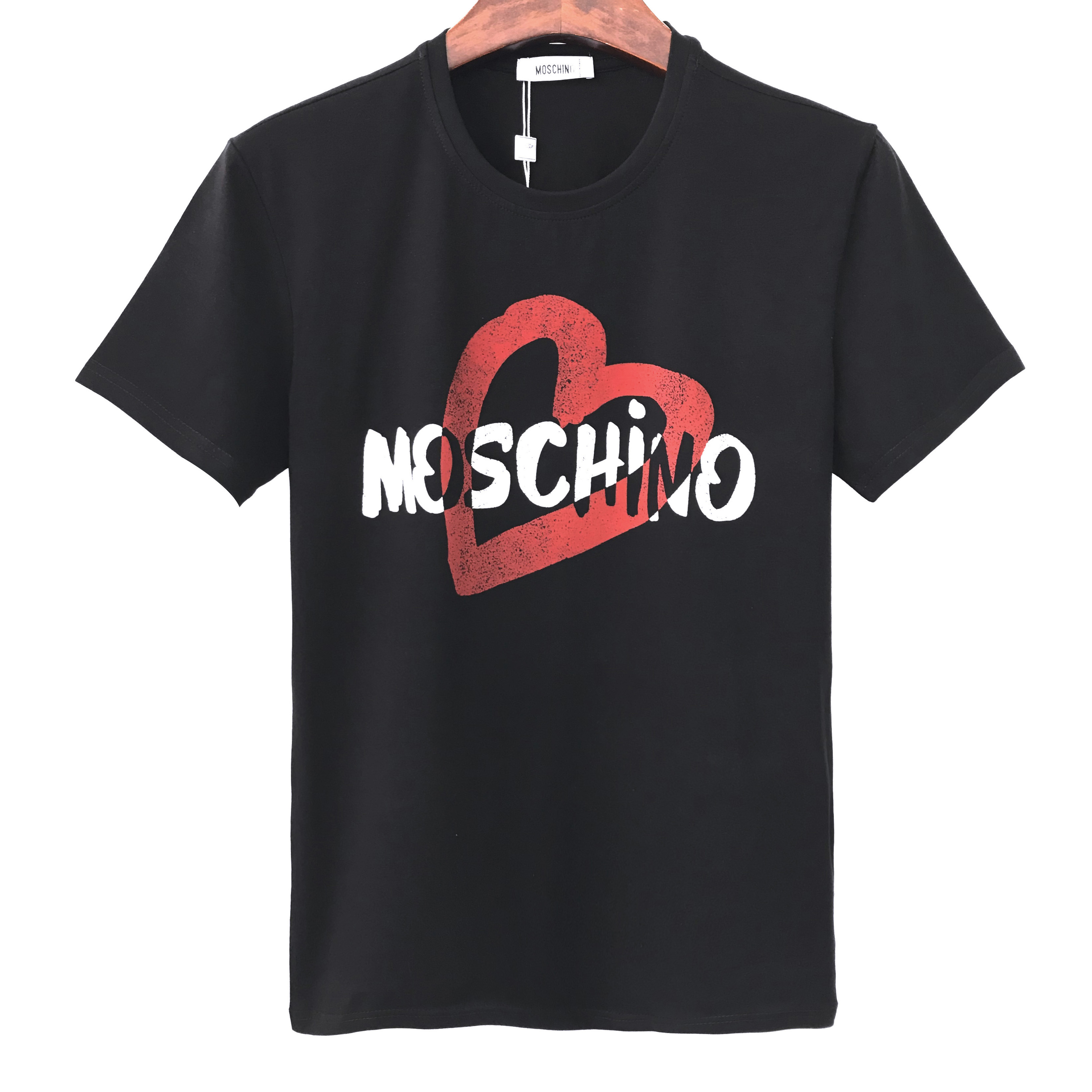 Fashion summer men's T-shirt high-quality love letter pattern personality casual loose short-sleeved shirt M, White 
Fashion summer men's T-shirt high-quality love letter pattern personality casual loose short-sleeved shirt M, White