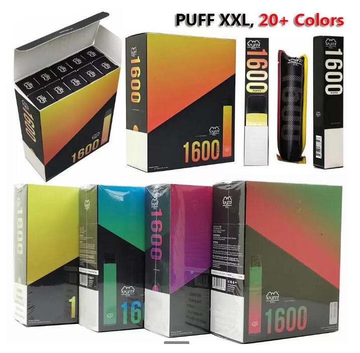 PUFF XXL Electronic Cigarettes E-cigarettes Disposable Vape 5ml Cartridge 1600 puffs Starter Kit Device System Vaporizers disposabli vapes
PUFF XXL Electronic Cigarettes E-cigarettes Disposable Vape 5ml Cartridge 1600 puffs Starter Kit Device System Vaporizers disposabli vapes