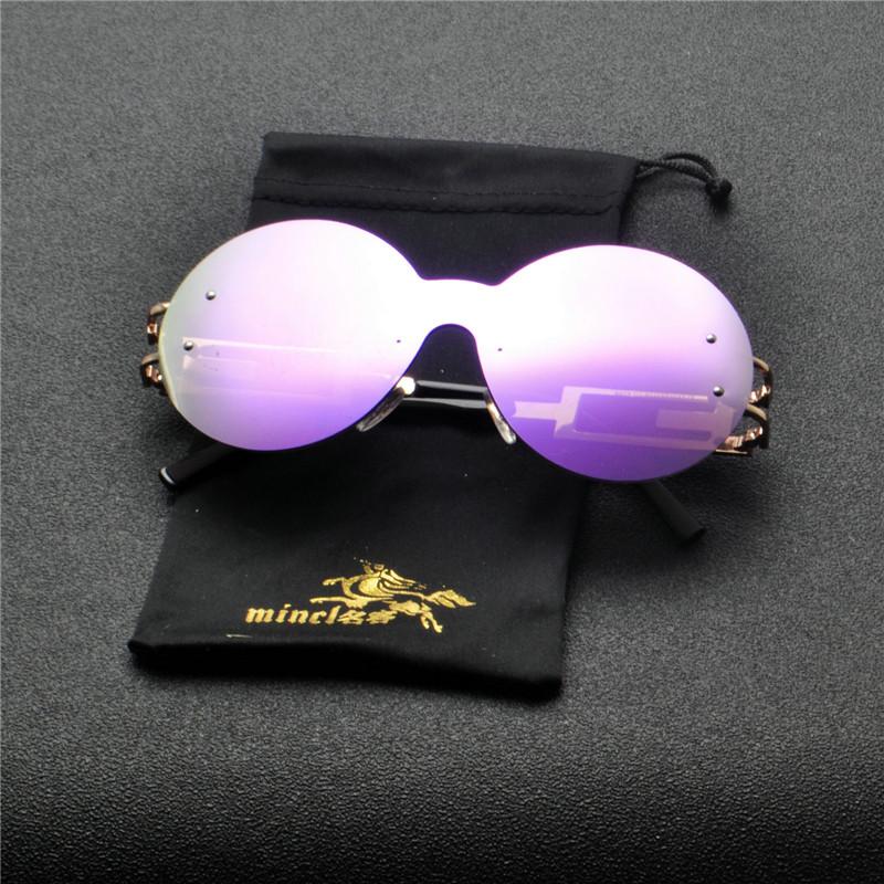Sunglasses Fashion Women Round Brand Designer Vintage Rimless Shades Eyewear UV Men Punk Sunglasse FML
Sunglasses Fashion Women Round Brand Designer Vintage Rimless Shades Eyewear UV Men Punk Sunglasse FML