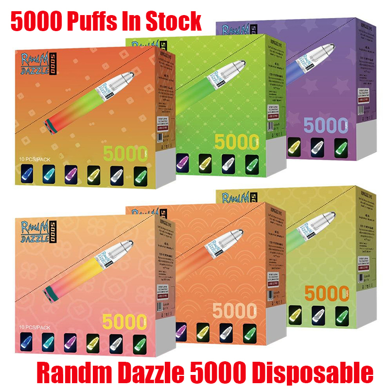 Car Authentic Rgb Dazzle 5000 Device Kit Pod Puffs Prefilled 10ml Vape Pods R&M Disposable Glow Randm Light 100% Plus Stick Pen Bar VAP Ptvj от DHgate WW