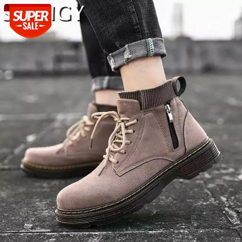 New 2020 Winter Men's Shoes Personality High Quality Lace-Up Zip Warm Men Boots Solid Color Handsome Fashion Males Shoes #ZC0z
New 2020 Winter Men's Shoes Personality High Quality Lace-Up Zip Warm Men Boots Solid Color Handsome Fashion Males Shoes #ZC0z