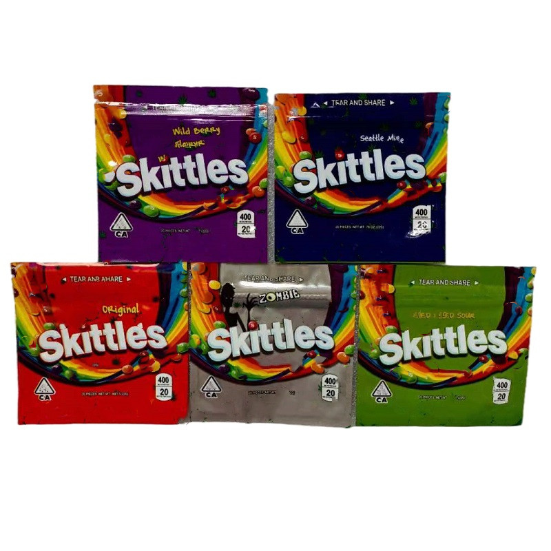 pouch rainbow skittles sour bag gummy edibles packaging storage packing bags mylar pack package with resealable children proof smell packet green
pouch rainbow skittles sour bag gummy edibles packaging storage packing bags mylar pack package with resealable children proof smell packet green