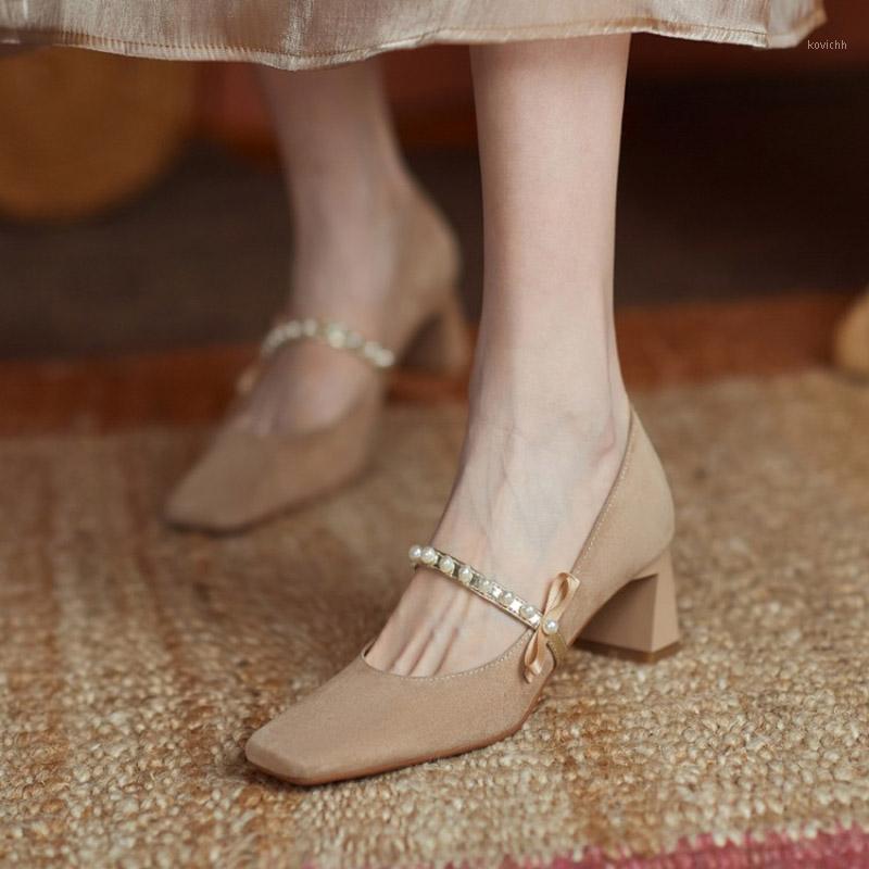 Women Dress Shoe Flock High Heels Pointed Toe Mary Janes Shoes String Bead Pumps Bow Ladies Pearls Zapatos Mujer 8920G, Brown
Women Dress Shoe Flock High Heels Pointed Toe Mary Janes Shoes String Bead Pumps Bow Ladies Pearls Zapatos Mujer 8920G, Brown