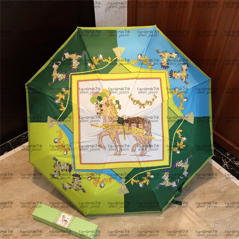 Creative Carriage Umbrellas Hipster Automatic Folding Luxury Umbrellas Top Quality Outdoor Travel Designer Multifunction Sun Umbrellas
Creative Carriage Umbrellas Hipster Automatic Folding Luxury Umbrellas Top Quality Outdoor Travel Designer Multifunction Sun Umbrellas