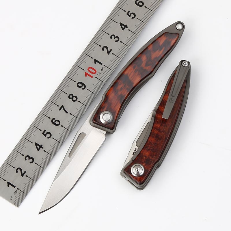 High Quatily Reeve Chris CR Mnandi folding knife Alloy Titanium Wood Pocket M390 60HRC Handle Mini Knife EDC Tactical Survival Camping
High Quatily Reeve Chris CR Mnandi folding knife Alloy Titanium Wood Pocket M390 60HRC Handle Mini Knife EDC Tactical Survival Camping