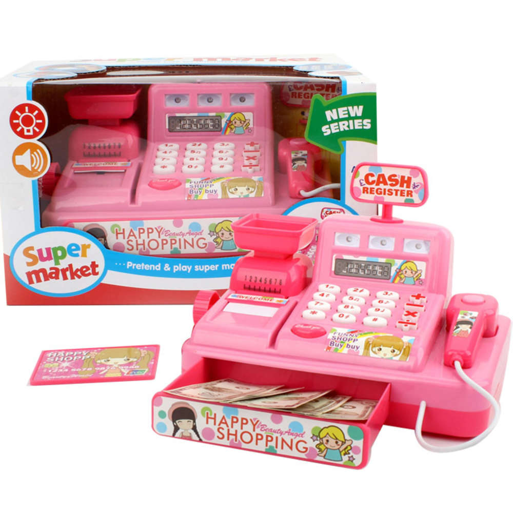 toy Yizhi multifunctional simulation cash register household appliances series house electric music with lights
toy Yizhi multifunctional simulation cash register household appliances series house electric music with lights