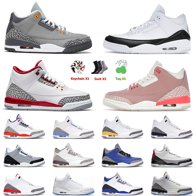 2022 Top Quality Basketball Shoes 3 3s III Cool Grey Fragment Retro Rust Pink Cardinal Red Jumpman Medium Grey Racer Blue Mens Women Trainer
2022 Top Quality Basketball Shoes 3 3s III Cool Grey Fragment Retro Rust Pink Cardinal Red Jumpman Medium Grey Racer Blue Mens Women Trainer