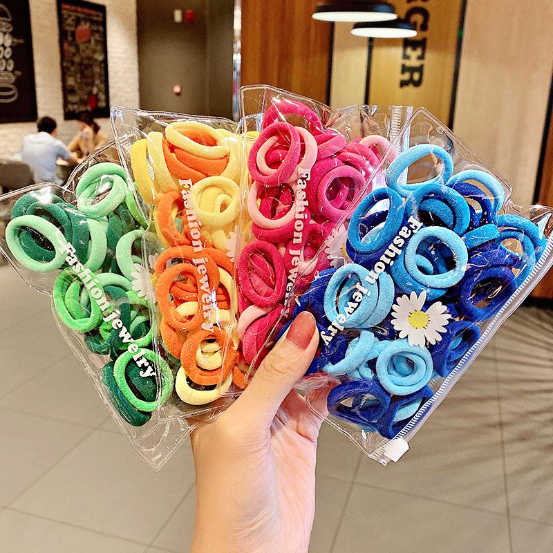50PCS/Bag New Girls Colorful Nylon Ring Elastic Hair Bands Children Ponytail Holder Scrunchie Kids Fashion Hair Accessories
50PCS/Bag New Girls Colorful Nylon Ring Elastic Hair Bands Children Ponytail Holder Scrunchie Kids Fashion Hair Accessories