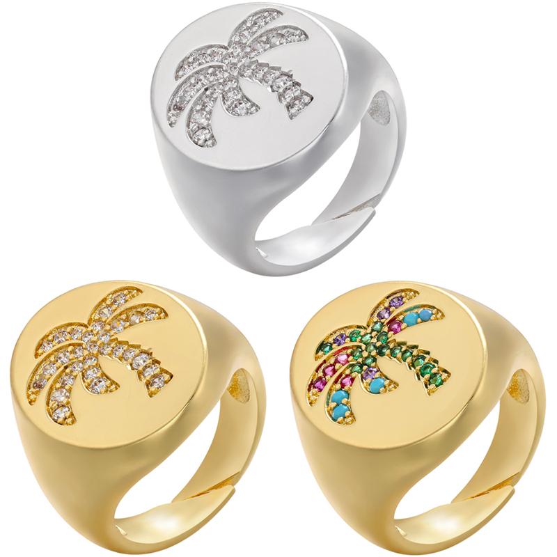 Cluster Rings ZHUKOU 2021 Gold/silver Color Hip Hop Women/men Ring Adjustable Fashion Coconut Tree Jewelry Wholesale VJ76
Cluster Rings ZHUKOU 2021 Gold/silver Color Hip Hop Women/men Ring Adjustable Fashion Coconut Tree Jewelry Wholesale VJ76