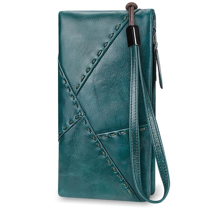 Wallets 2022 100% Genuine Leather Wallet Men Long Vintage Portomonee Cowhide Purse Women Wristlet Green Phone BagWallets, Chocolate
Wallets 2022 100% Genuine Leather Wallet Men Long Vintage Portomonee Cowhide Purse Women Wristlet Green Phone BagWallets, Chocolate