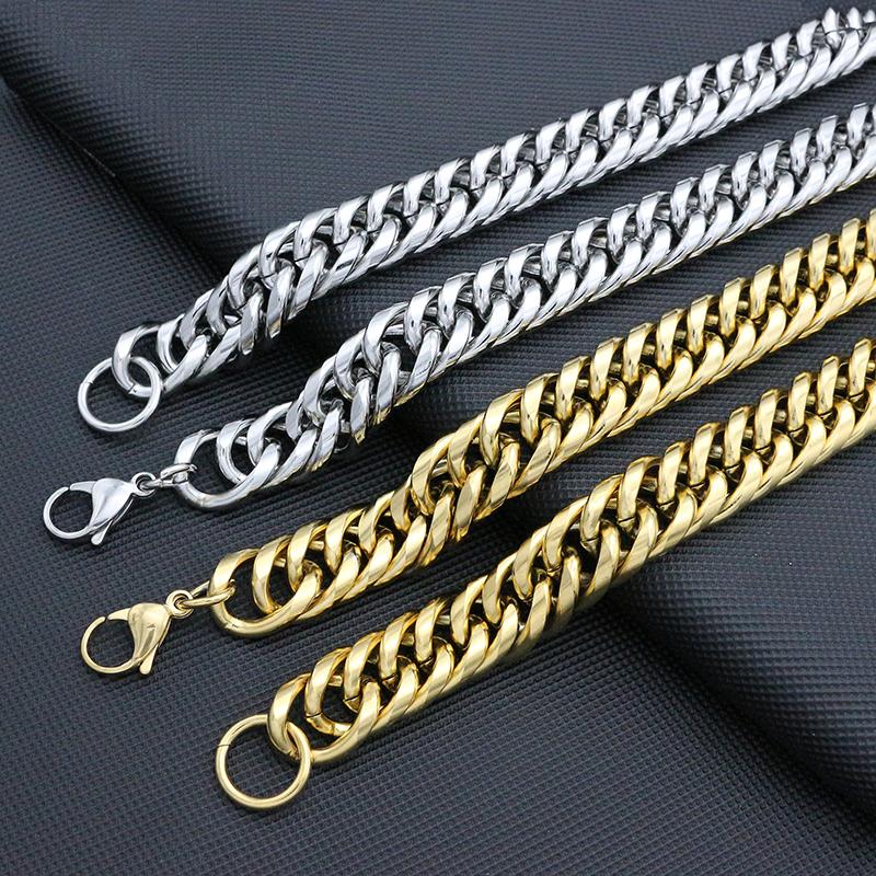Chains High Quality Men Biggest Chain Necklace Stainless Steel 14Mm&60CM Heavy Link Hiphop Jewelry
Chains High Quality Men Biggest Chain Necklace Stainless Steel 14Mm&60CM Heavy Link Hiphop Jewelry